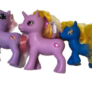 Vintage My Little Pony Lot, Set of 3,‎ (MLP3594)